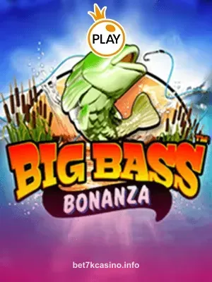 Imagem do jogo Big Bass Bonanza no bet7k casino