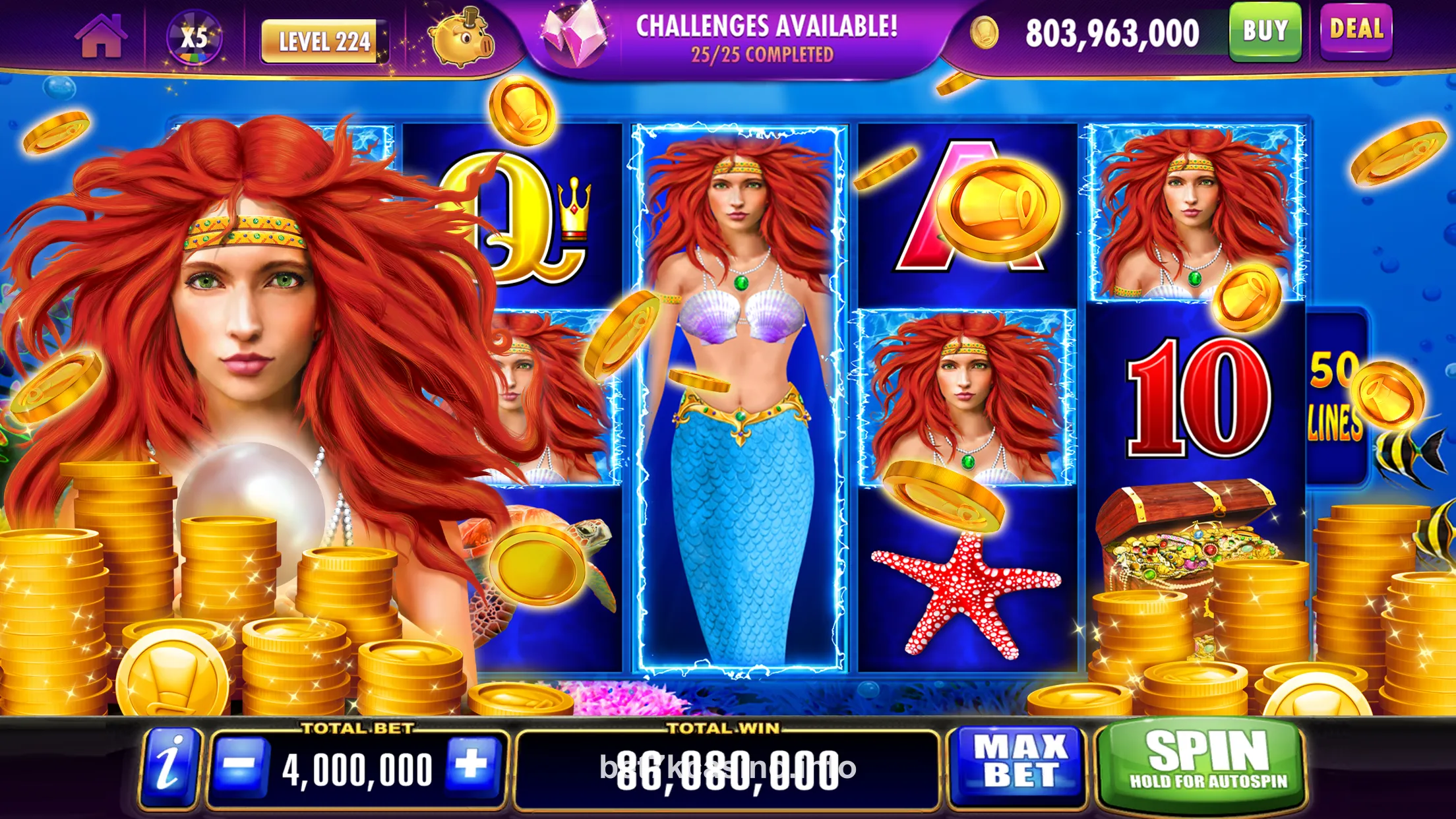 Slots com entrada mínima de R$0,01